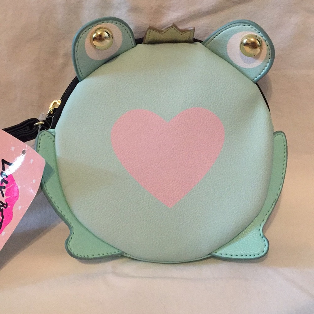 Betsey Johnson Frog Wristlet